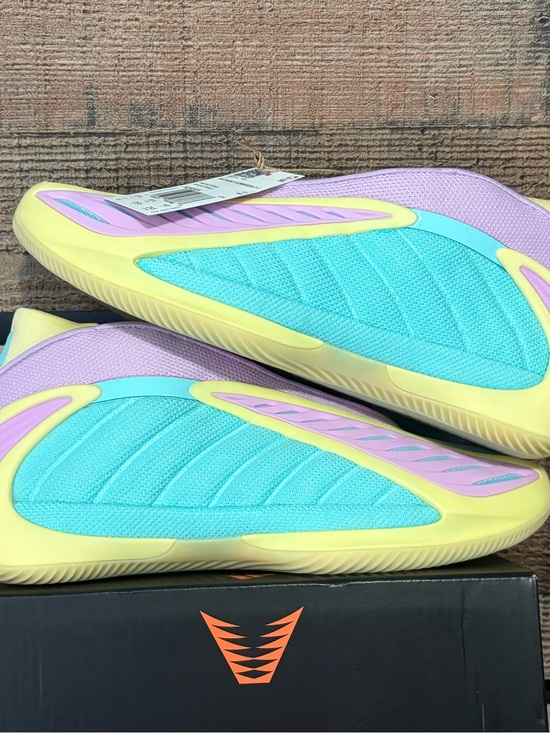 adidas Other - adidas youth 7. Anthony Edward’s collab. Turquoise, Lavender, Yellow